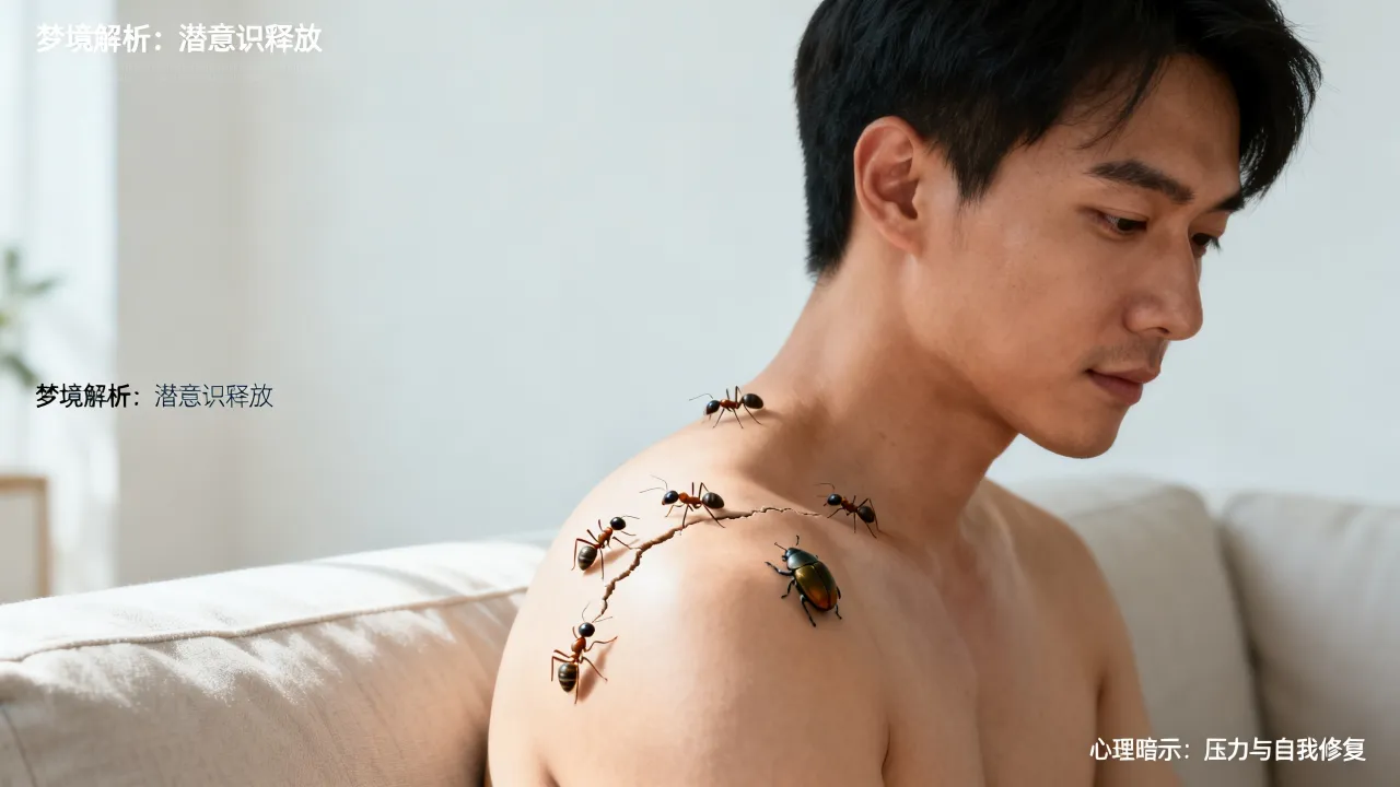 梦到身上爬出虫子有什么含义，是吉是凶？
