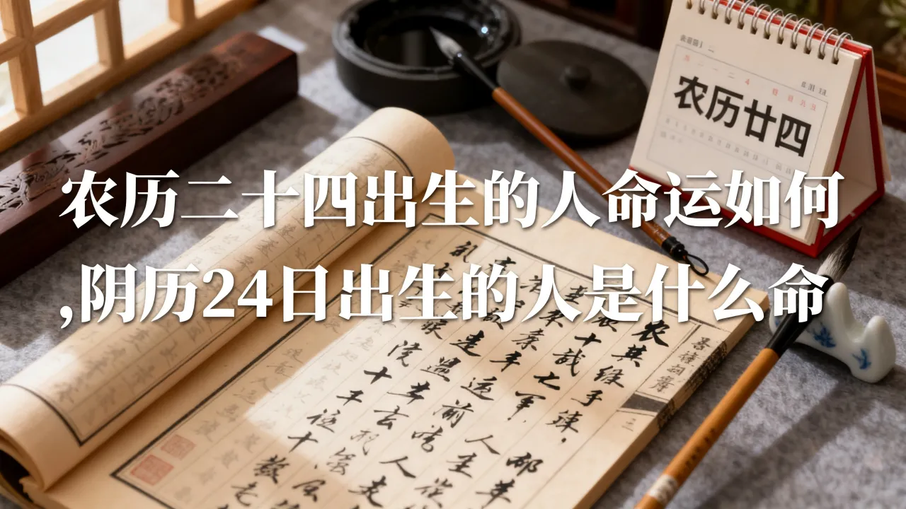 农历二十四出生的人命运如何,阴历24日出生的人是什么命 农历二十四出生的人命运如何,阴历24日出生的人是什么命