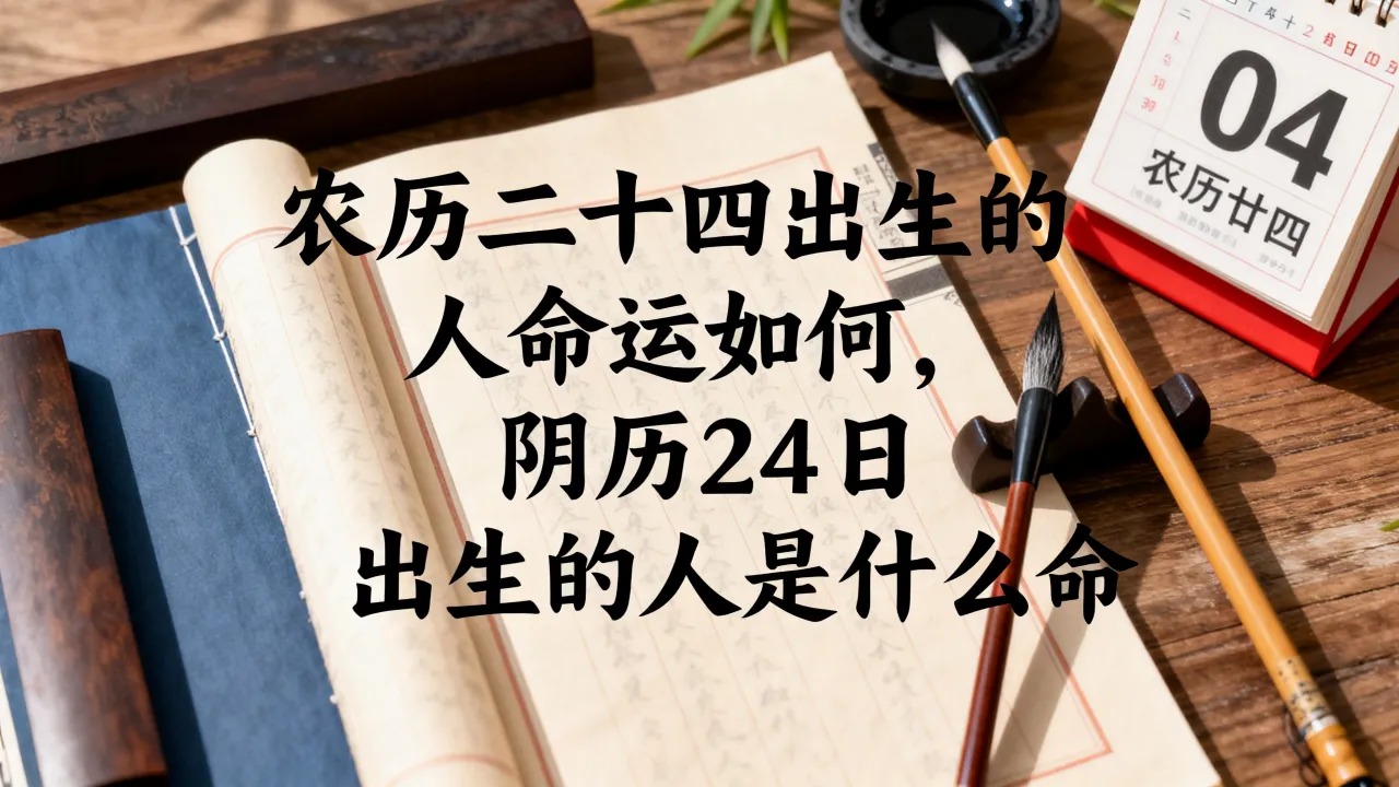 农历二十四出生的人命运如何,阴历24日出生的人是什么命 农历二十四出生的人命运如何,阴历24日出生的人是什么命