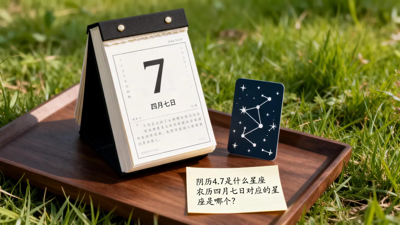 阴历4.7是什么星座，农历四月七日对应的星座是哪个？