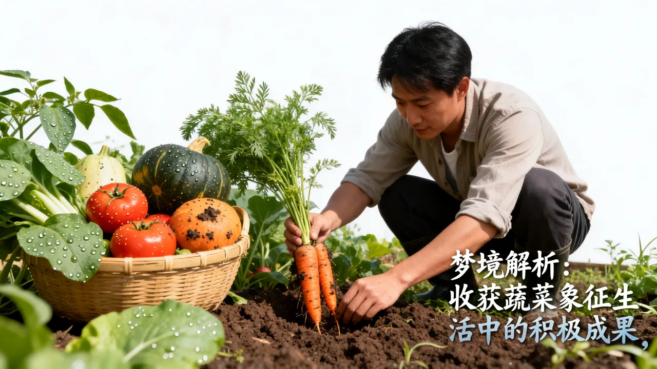 梦到收获蔬菜是咋回事,梦见收获蔬菜是什么意思 梦到收获蔬菜是咋回事,梦见收获蔬菜是什么意思