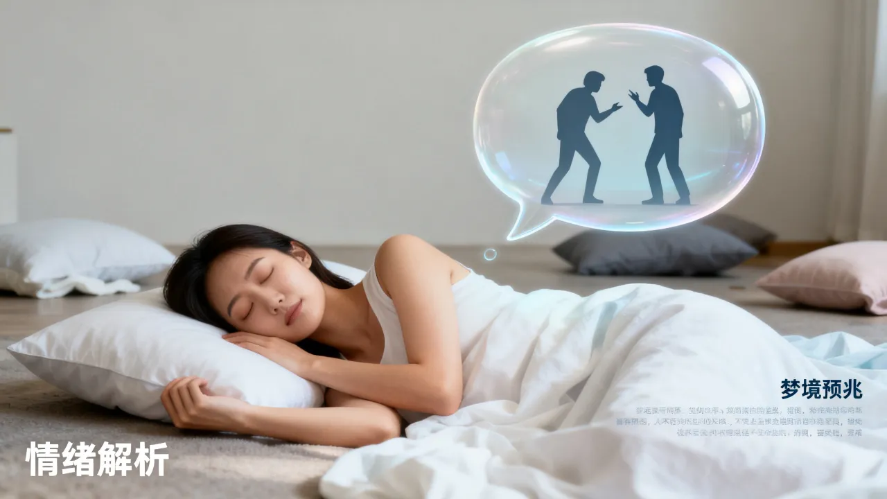 梦见吵架预兆了什么吗，梦见和别人吵架是什么预兆？