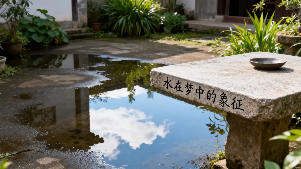 梦到了院子水是什么预兆,梦见院子里有水好不好 梦到了院子水是什么预兆,梦见院子里有水好不好