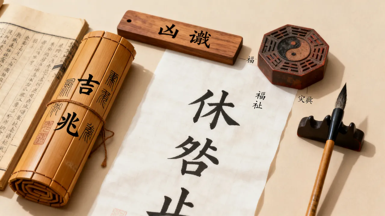 古人怎么称呼吉凶，古代吉凶的雅称和说法有哪些