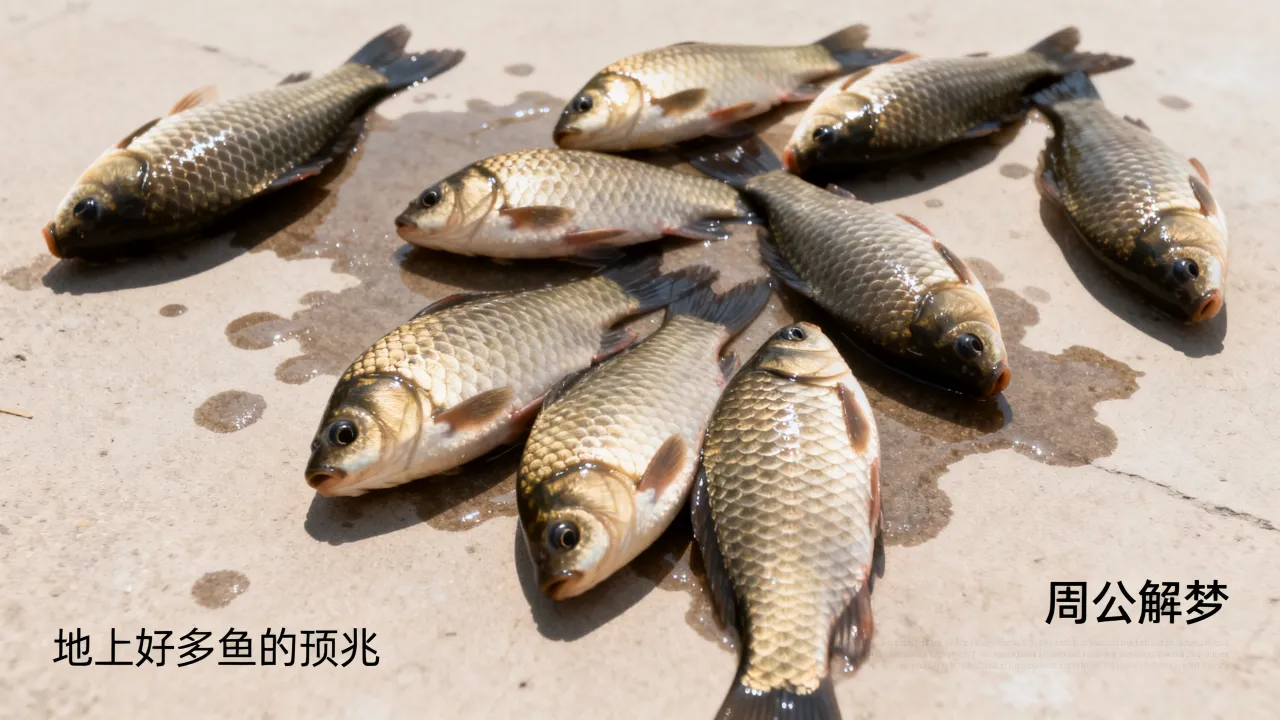 梦到地上好多鱼是啥预兆,周公解梦梦见地上好多鱼好不好 梦到地上好多鱼是啥预兆,周公解梦梦见地上好多鱼好不好