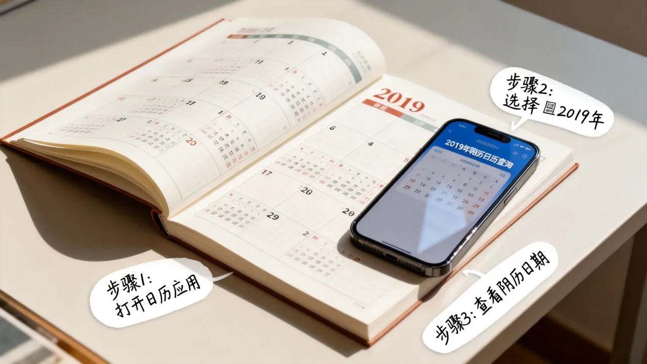 2019年阴历日历查询方法是什么?,如何查 2019年阴历日历查询方法是什么?,如何查