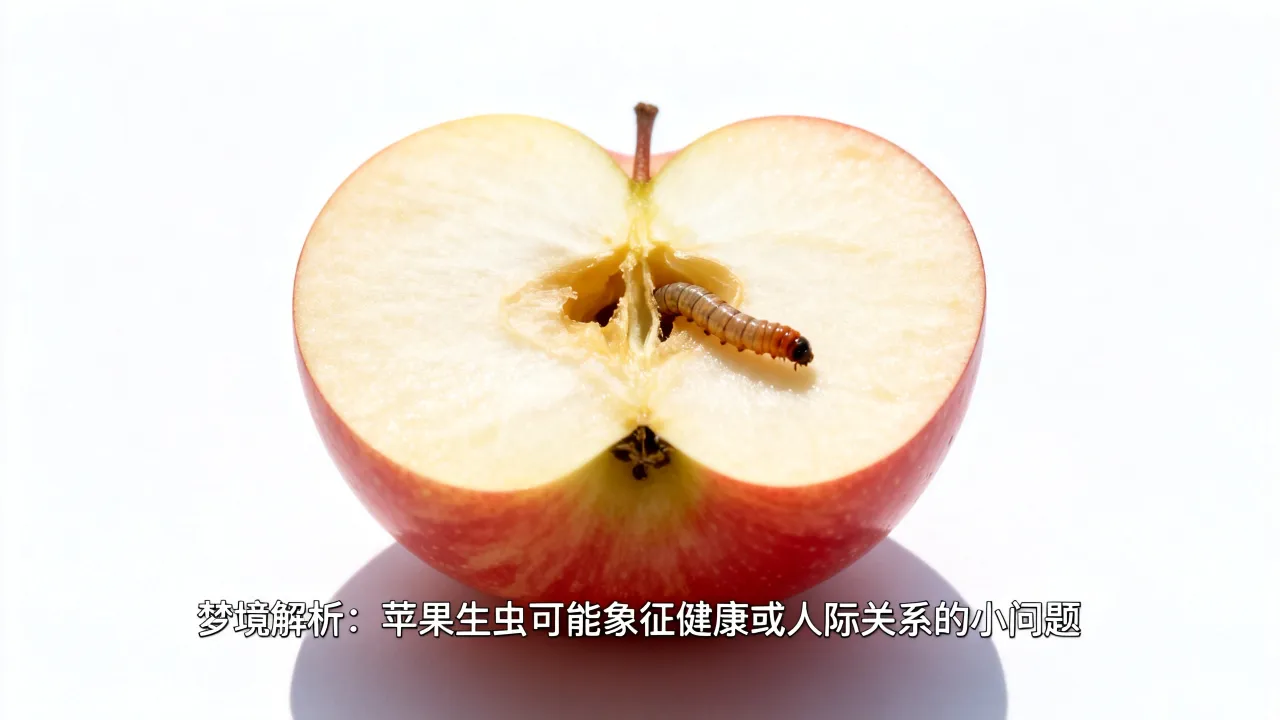 梦到了苹果里有虫意味什么，梦见苹果生虫预示什么