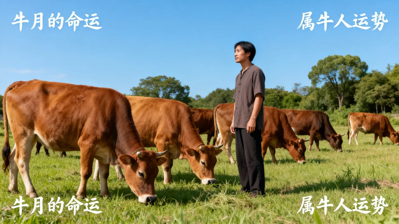 牛月的命运究竟如何，属牛人一生的运势好不好