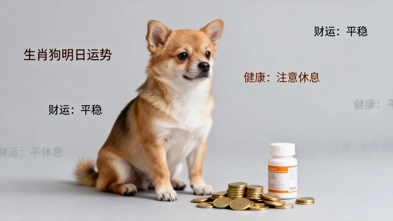 生肖狗明日运势及财运如何，健康运势需要注意哪些问题？