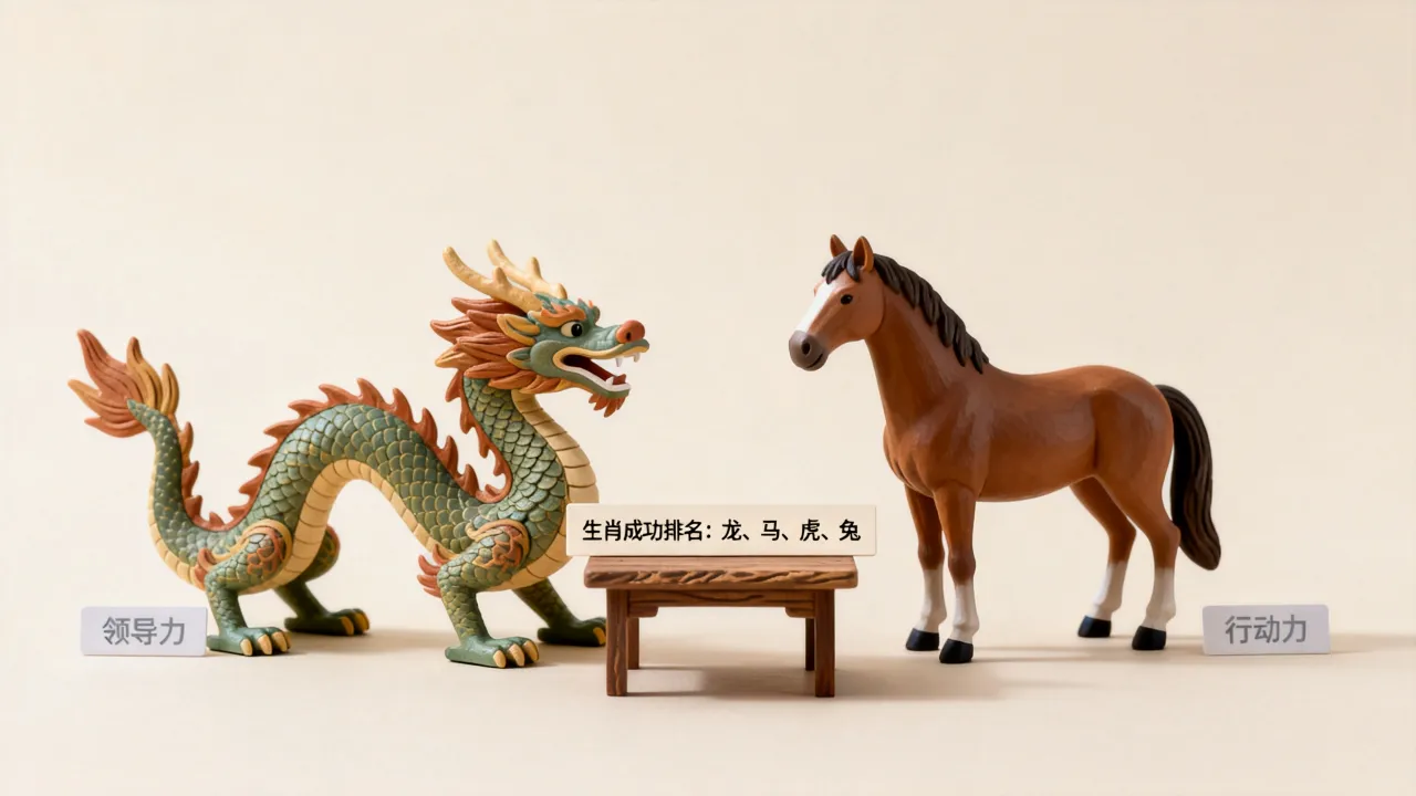 十二生肖谁最容易成功排名,属龙和属马哪个更有优势? 十二生肖谁最容易成功排名,属龙和属马哪个更有优势?