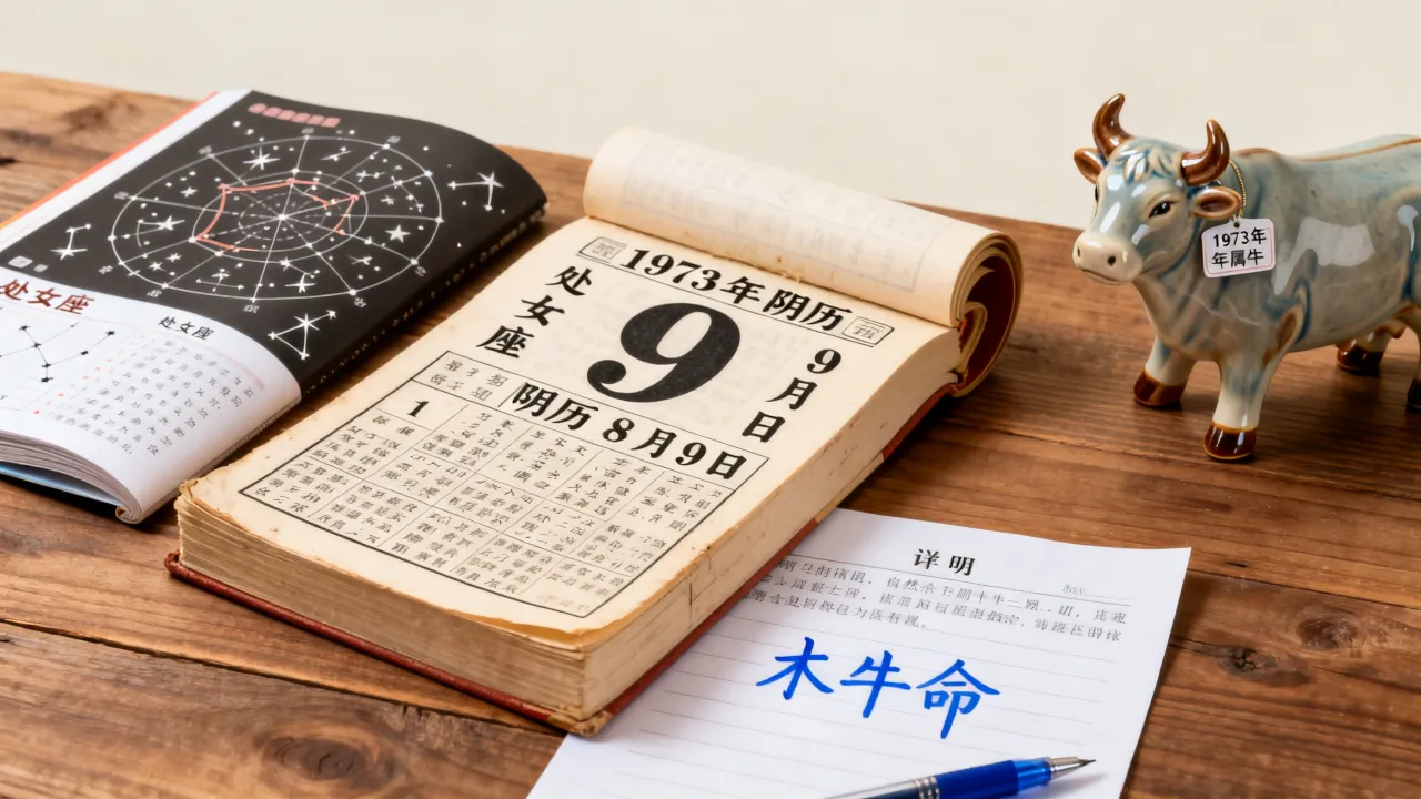 1973年阴历8月9日是什么星座?1973年属牛是什么命? 1973年阴历8月9日是什么星座?1973年属牛是什么命?