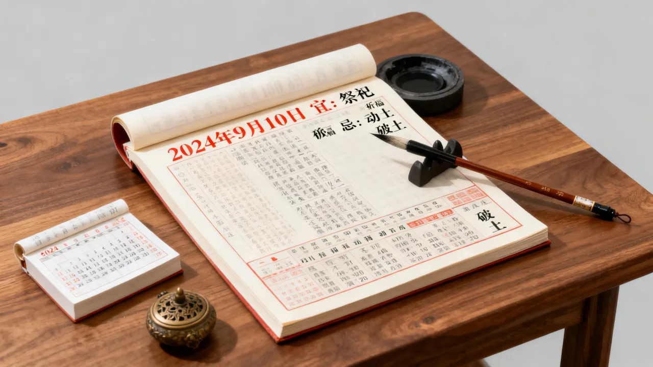 每天的吉凶日历怎么看，老黄历宜忌查询表准确吗