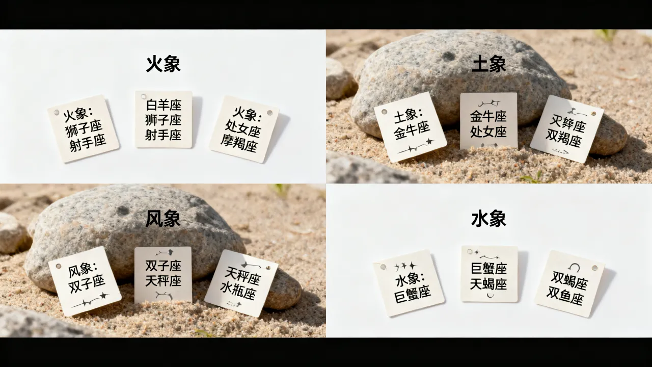 十二星座分别是什么系,火象土象风象水象分别有哪些星座 十二星座分别是什么系,火象土象风象水象分别有哪些星座
