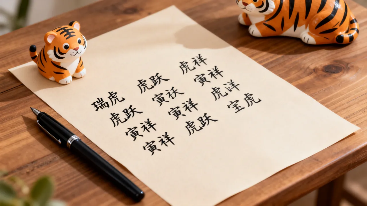 怎么样给虎宝宝起名字，虎宝宝起名字用什么字好