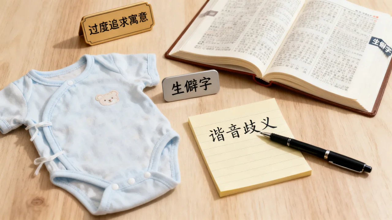 给宝宝起名的坑叫什么，起名有哪些常见误区？