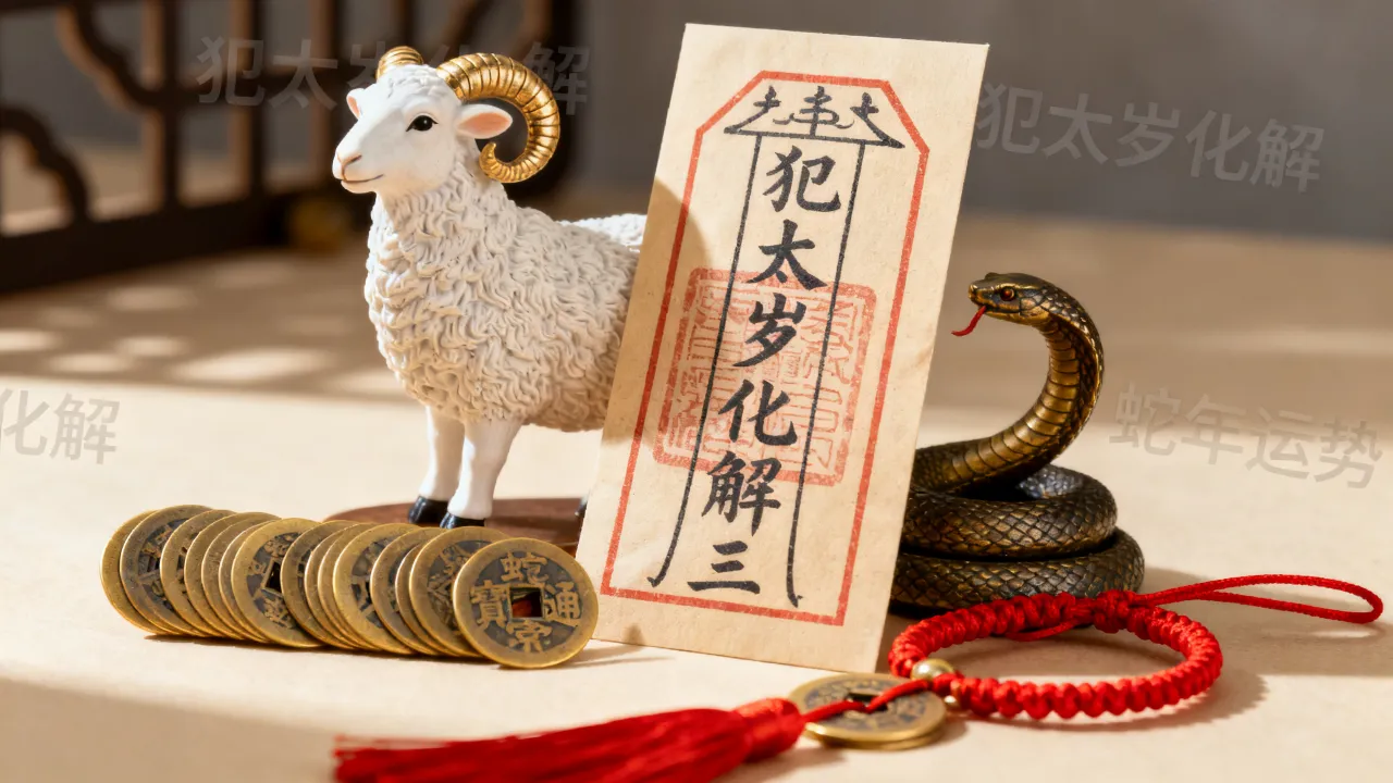 2026年属羊男犯太岁怎么破,属羊人蛇年运势如何化解 2026年属羊男犯太岁怎么破,属羊人蛇年运势如何化解
