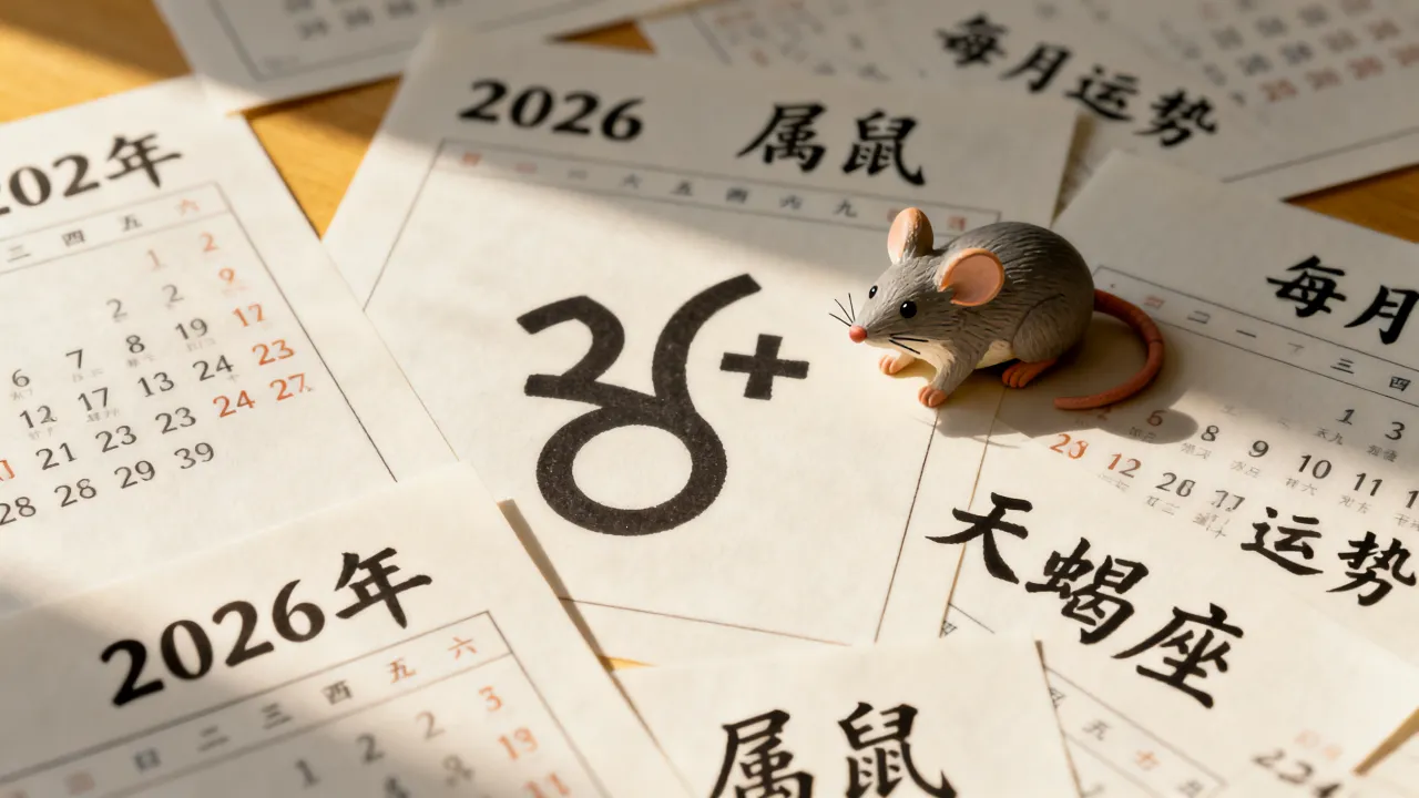 属鼠天蝎座2026年每月运势如何，属鼠天蝎座全年运程详解？