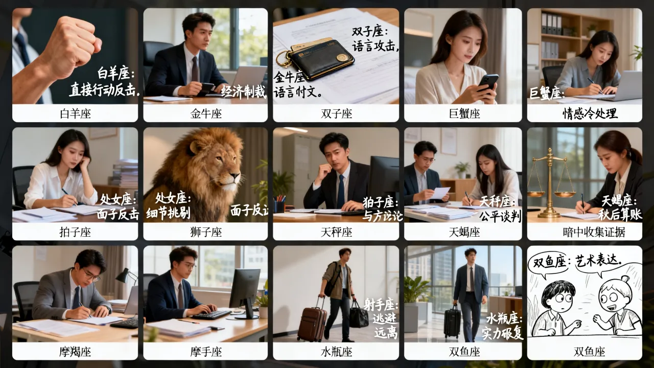 欺负十二星座会有什么下场?十二星座被欺负后的报复方式 欺负十二星座会有什么下场?十二星座被欺负后的报复方式