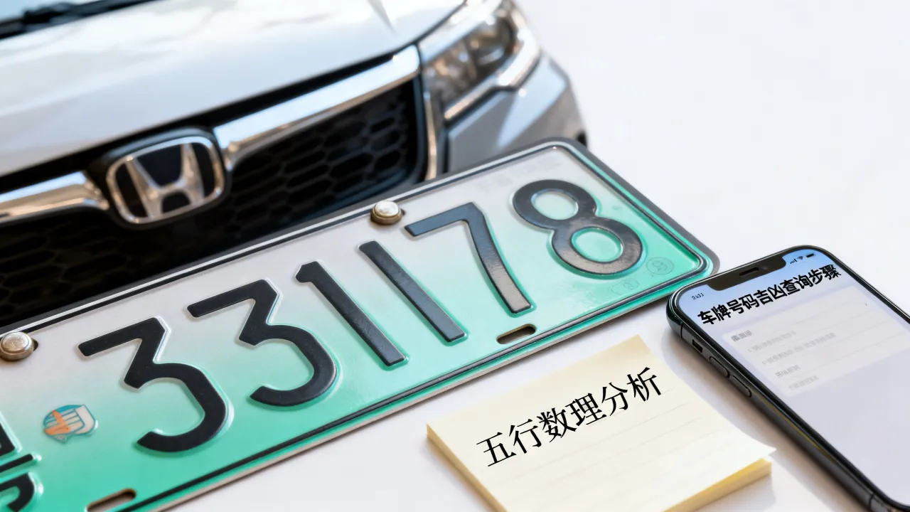 汽车车牌吉凶怎么查，车牌号码测吉凶最准确的方法是什么？