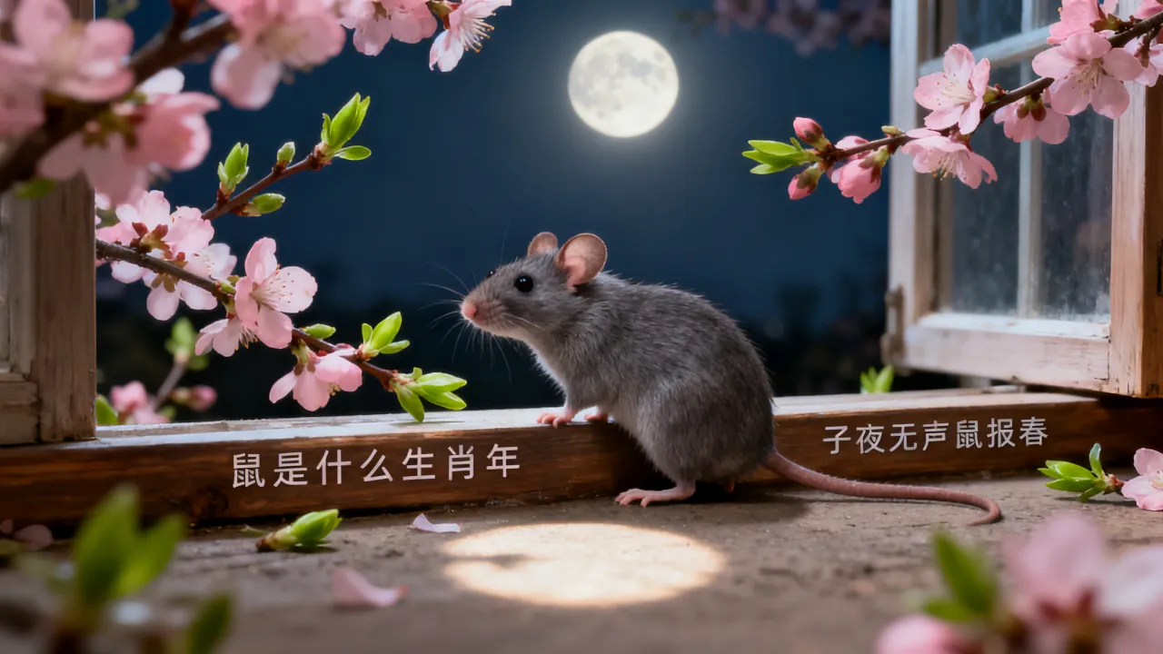鼠是什么生肖年,子夜无声鼠报春打一生肖? 鼠是什么生肖年,子夜无声鼠报春打一生肖?