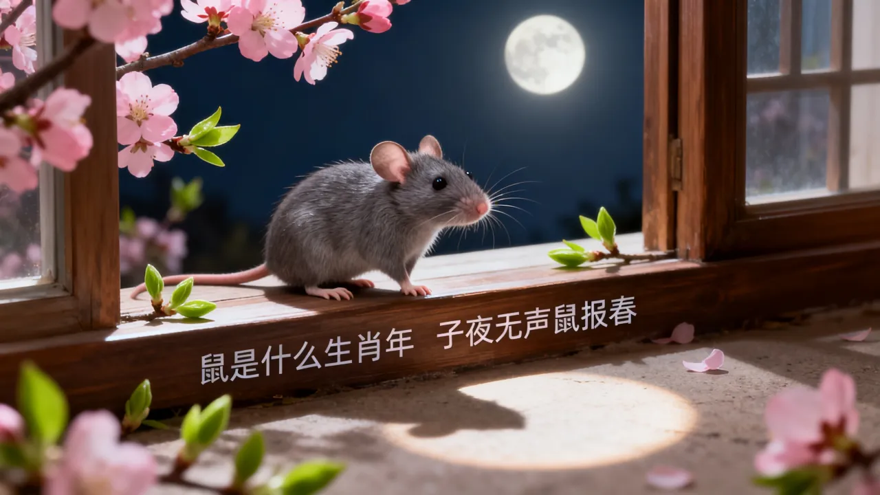 鼠是什么生肖年,子夜无声鼠报春打一生肖? 鼠是什么生肖年,子夜无声鼠报春打一生肖?