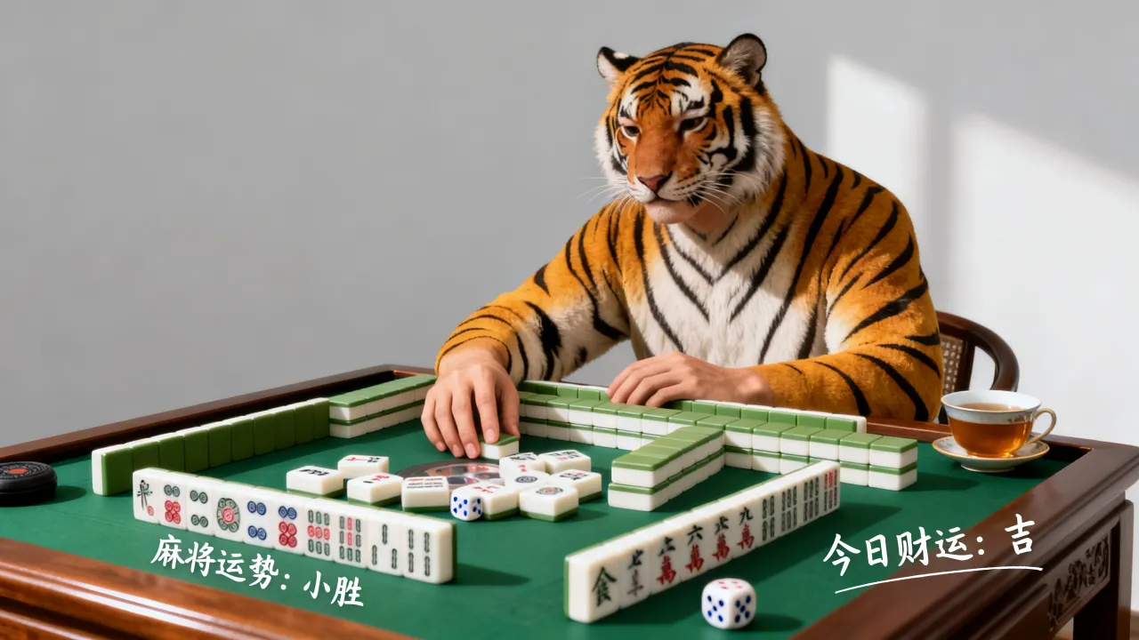 属虎的今天打麻将赢钱吗,属虎今天打麻将财运占卜 属虎的今天打麻将赢钱吗,属虎今天打麻将财运占卜