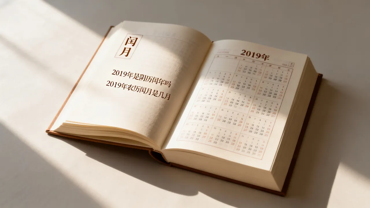 2019是阴历闰年吗,2019年农历闰月是几月? 2019是阴历闰年吗,2019年农历闰月是几月?