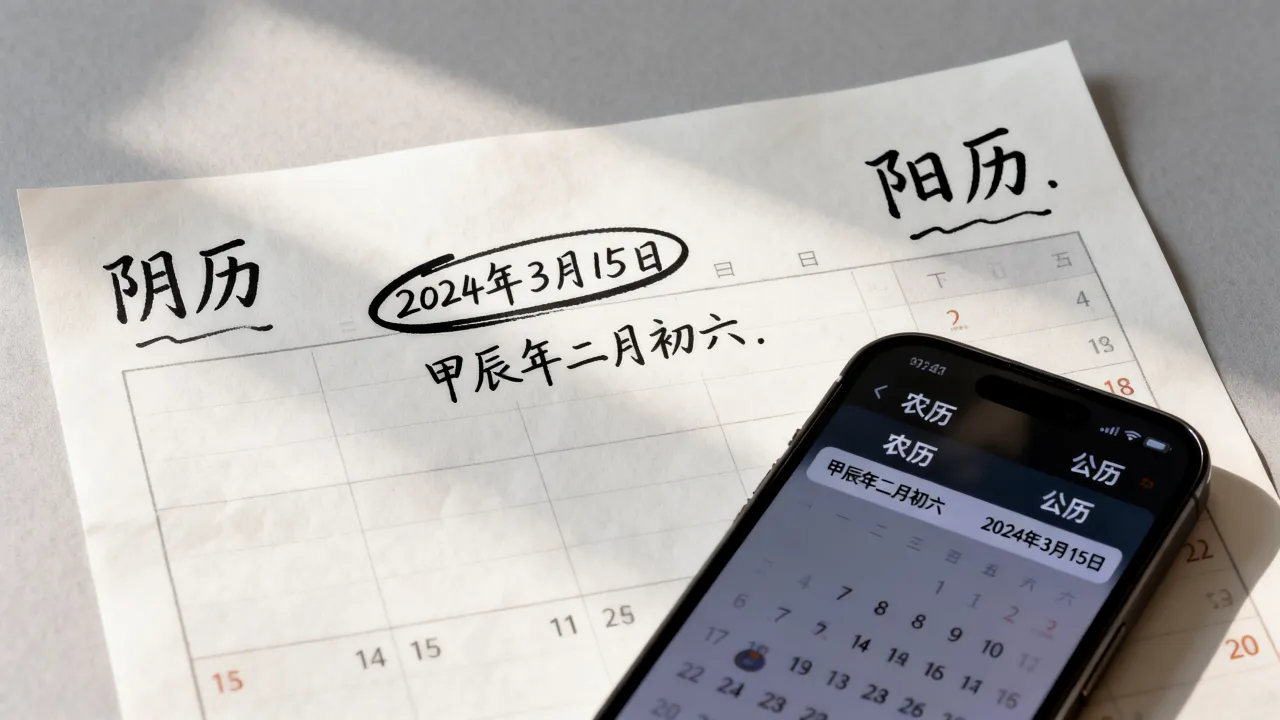 阴历阳历日历表怎么换算?农历公历日期对照查询表 阴历阳历日历表怎么换算?农历公历日期对照查询表