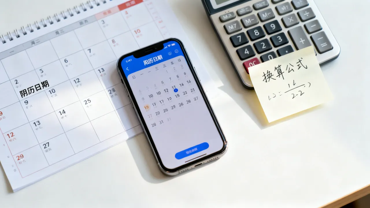 阴历怎么转阳历，农历转公历的准确换算方法是什么？
