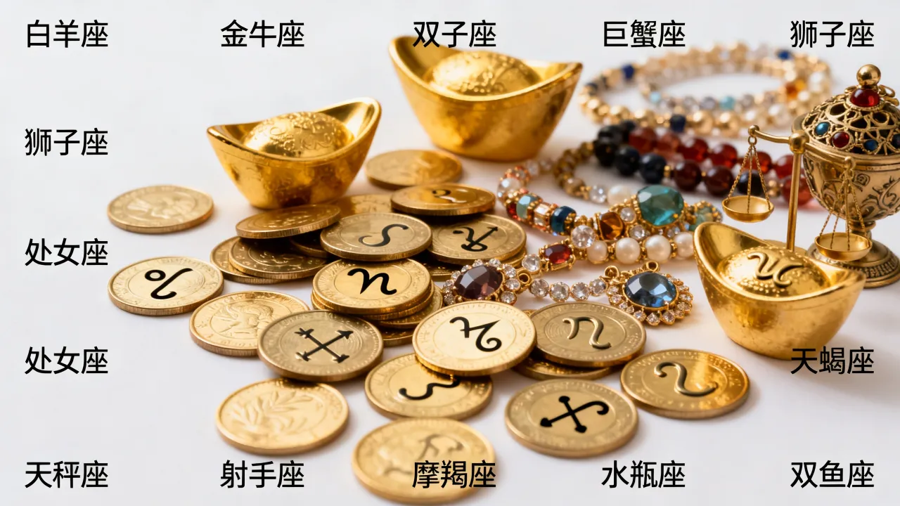 十二星座谁有钱？十二星座有钱排行榜第一名是谁？