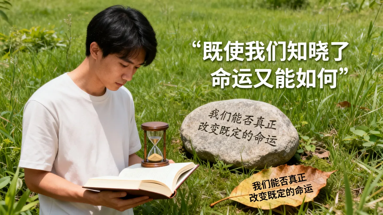 既使我们知晓了命运又能如何,我们能否真正改变既定的命运 既使我们知晓了命运又能如何,我们能否真正改变既定的命运