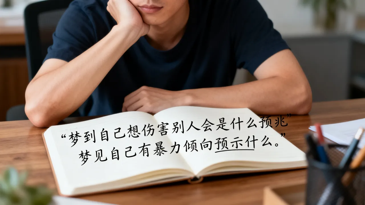 梦到自己想伤害别人会是什么预兆，梦见自己有暴力倾向预示什么