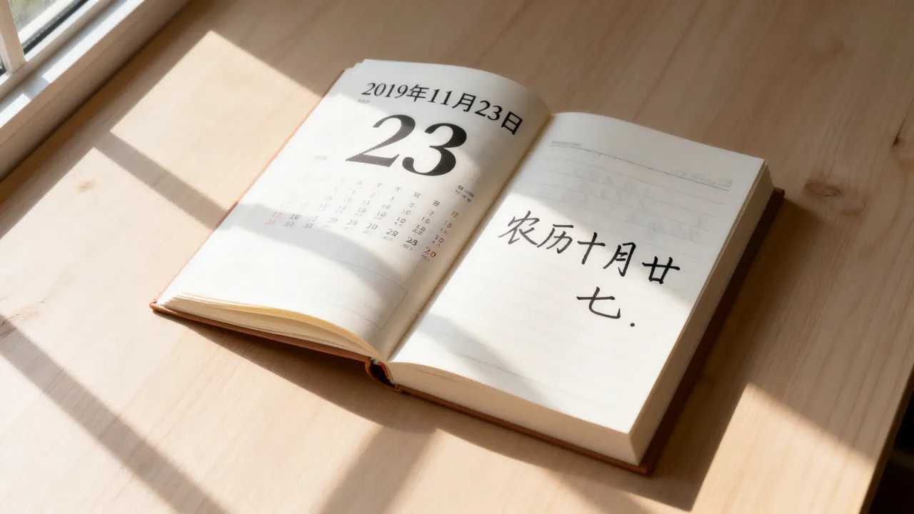 2019阴历1027是几月几号,农历十月廿七对应日期? 2019阴历1027是几月几号,农历十月廿七对应日期?