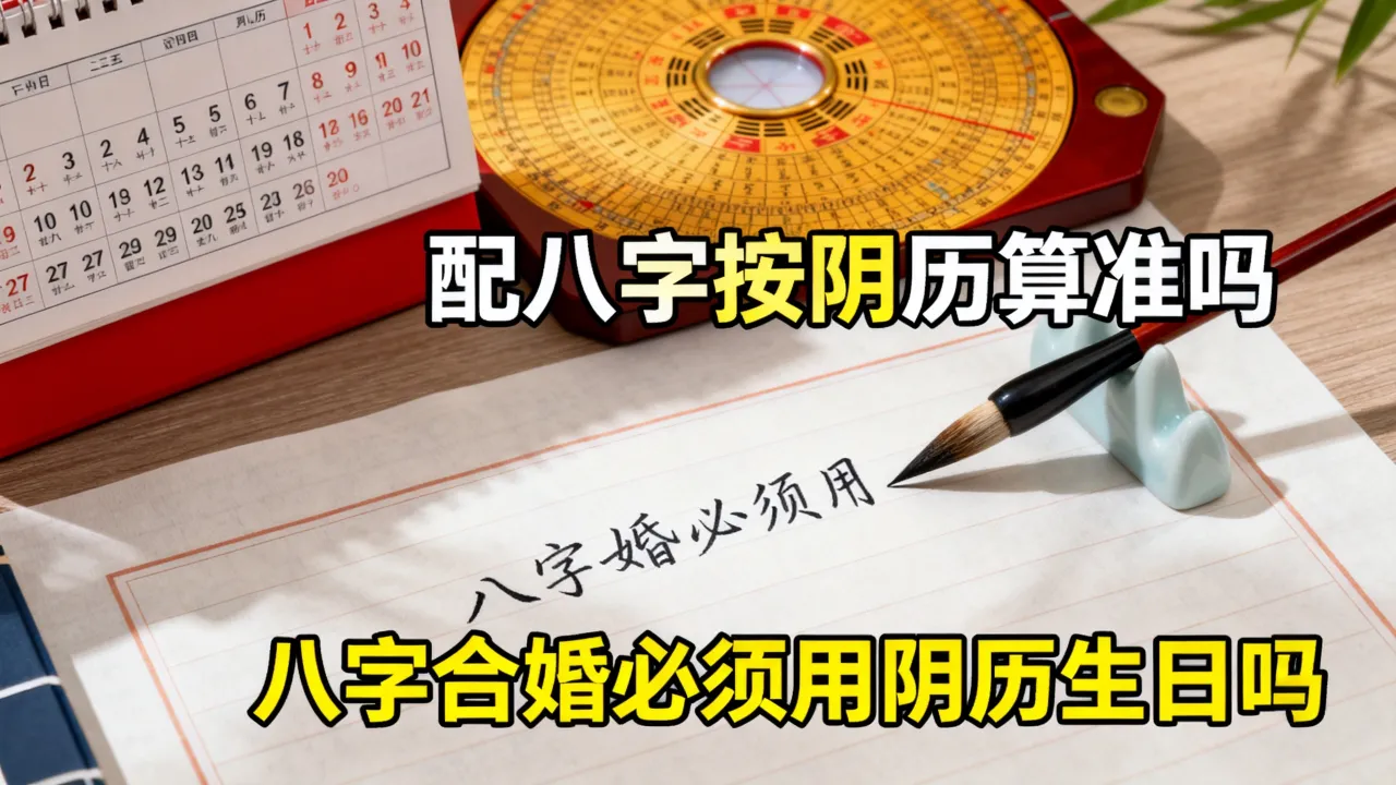 配八字按阴历算准吗,八字合婚必须用阴历生日吗 配八字按阴历算准吗,八字合婚必须用阴历生日吗