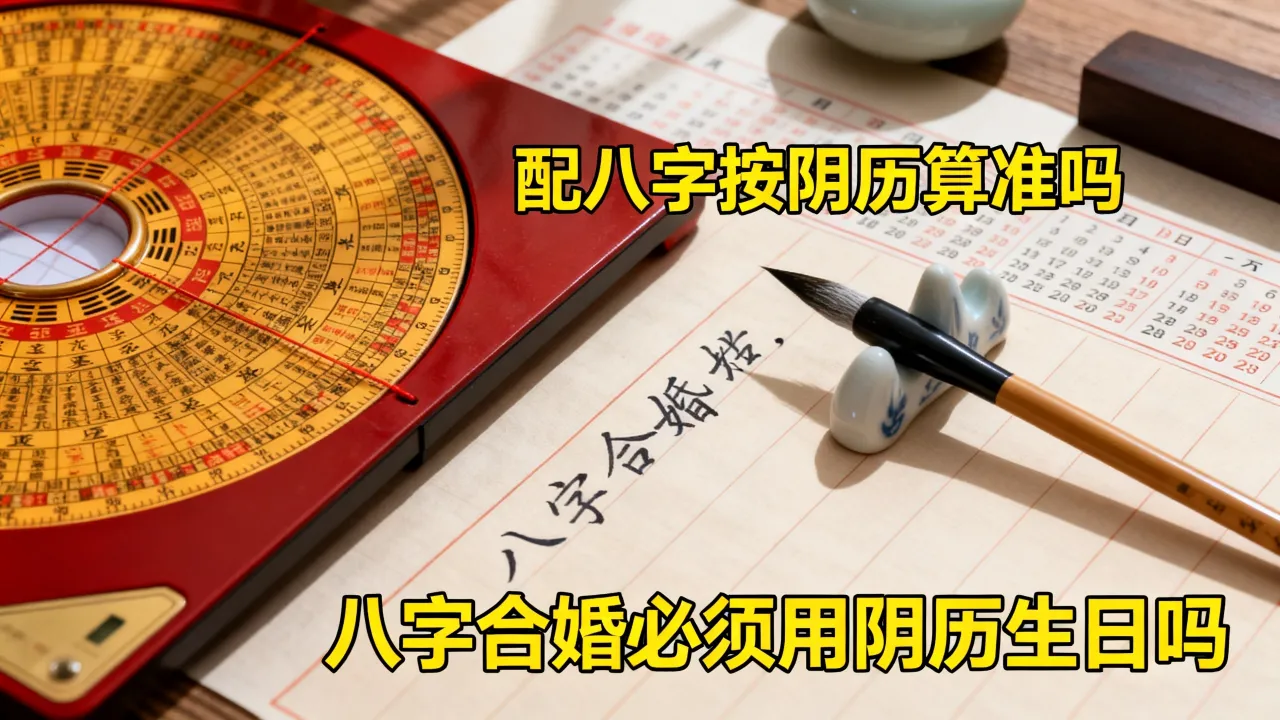 配八字按阴历算准吗,八字合婚必须用阴历生日吗 配八字按阴历算准吗,八字合婚必须用阴历生日吗
