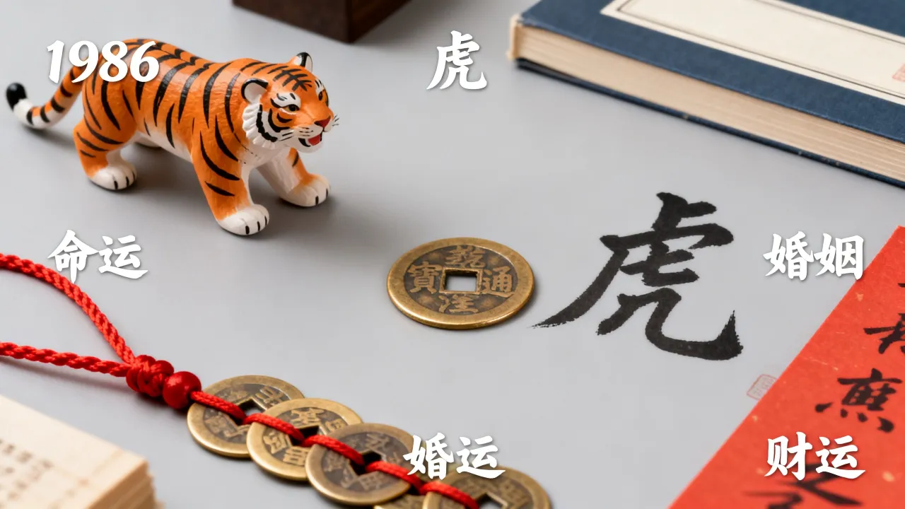 1986年属虎人的命运如何？1986年虎命婚姻财运怎么样