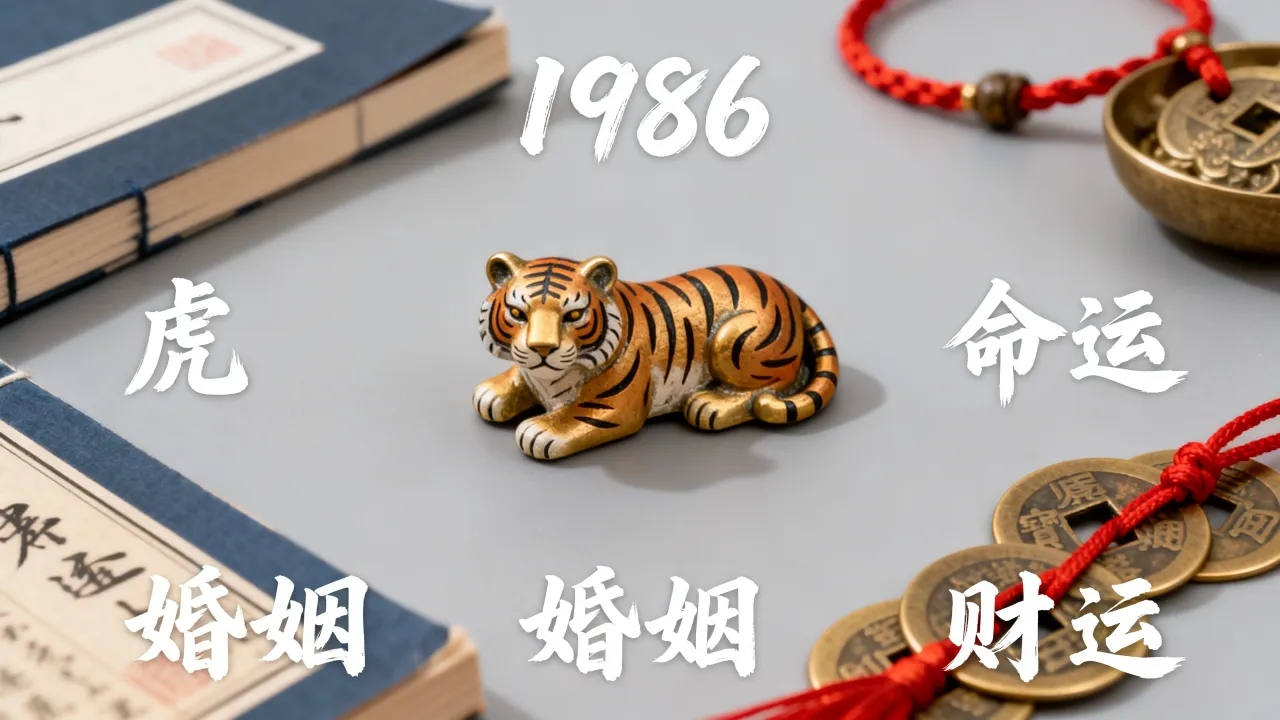 1986年属虎人的命运如何？1986年虎命婚姻财运怎么样