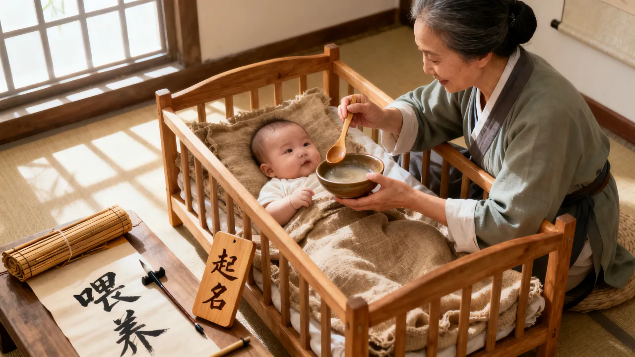 古代宝宝怎么喂养起名？古人的育儿智慧有哪些讲究