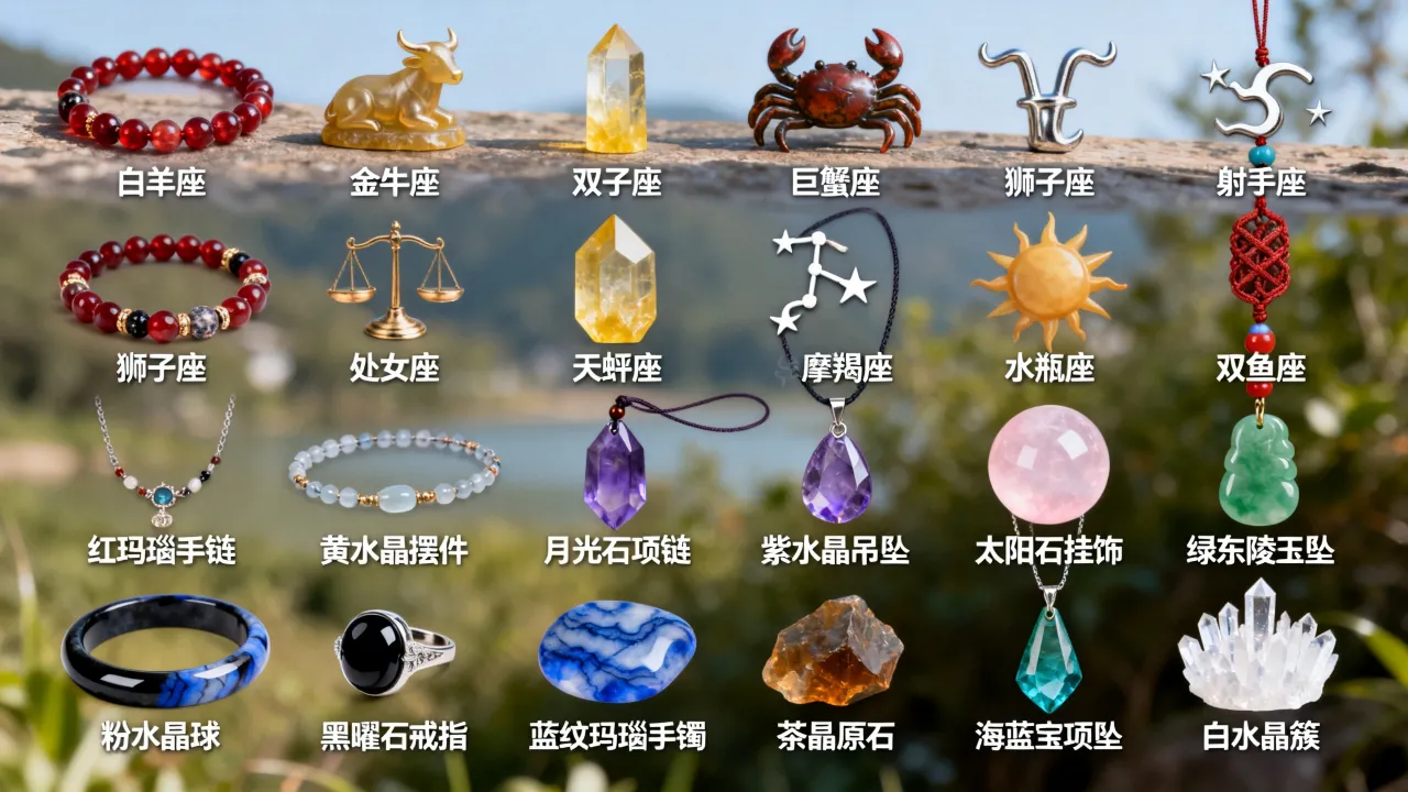 十二星座转运物品哪个最有效，十二星座开运必备神器推荐