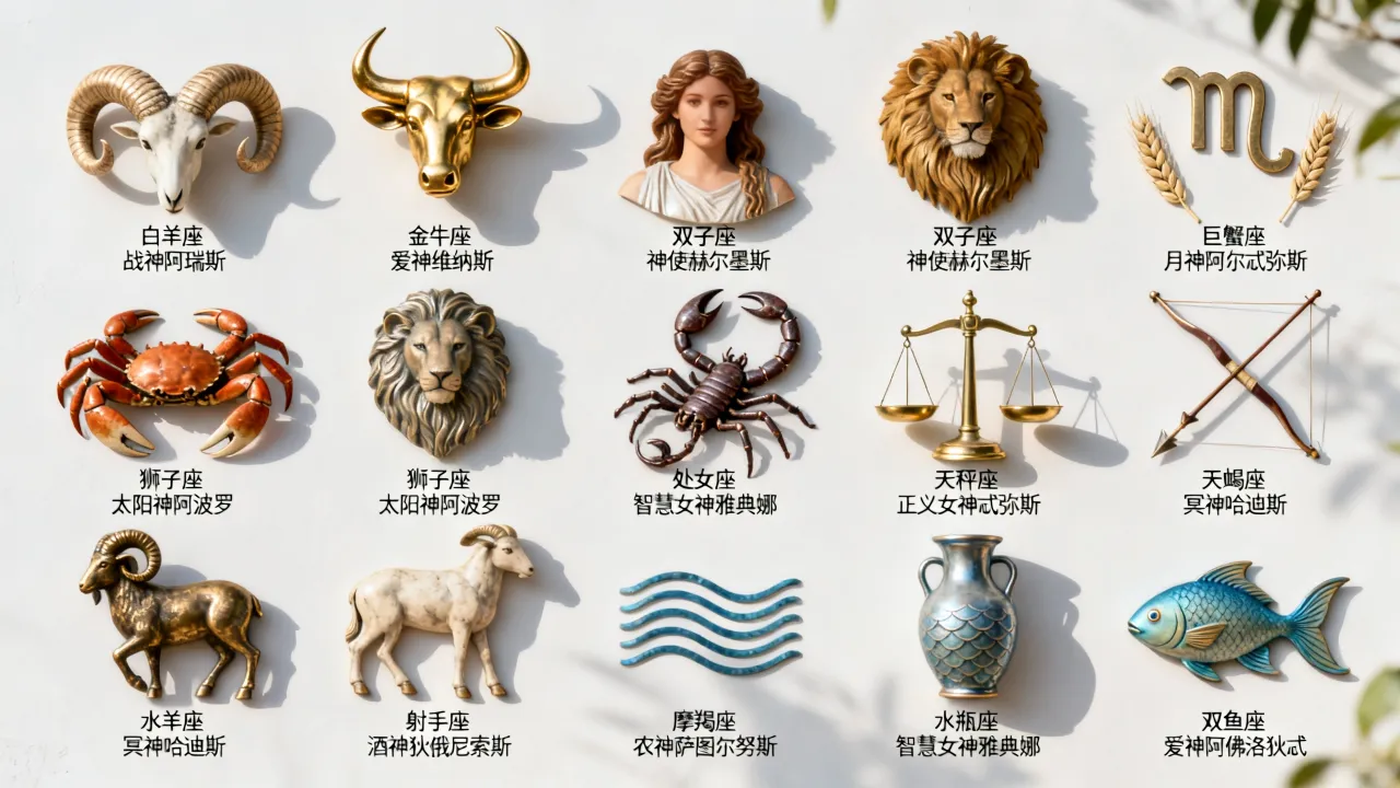 十二星座的守护神是谁？你的守护星座如何影响命运？