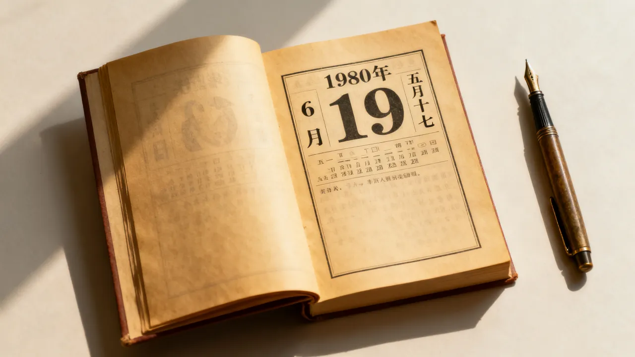 1980619阴历是几月几号?1980年6月19日农历查询 1980619阴历是几月几号?1980年6月19日农历查询
