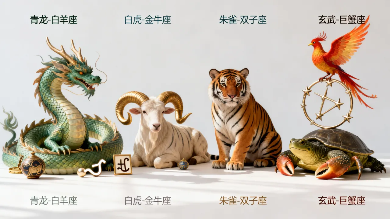 十二星座四大神兽是什么?, 哪个神兽最厉害? 十二星座四大神兽是什么?, 哪个神兽最厉害?
