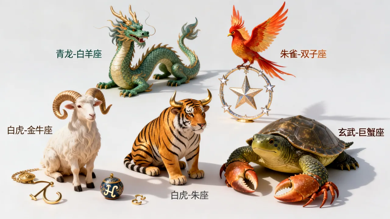 十二星座四大神兽是什么?, 哪个神兽最厉害? 十二星座四大神兽是什么?, 哪个神兽最厉害?
