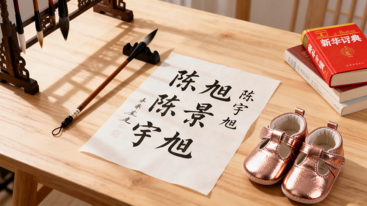 宝宝起名陈什么旭好听？陈姓带旭字男孩名字大全