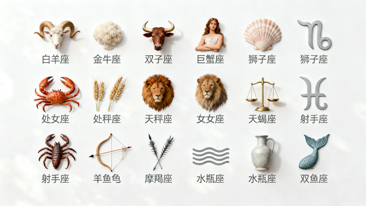 十二星座完整介绍有哪些?十二星座分别是什么? 十二星座完整介绍有哪些?十二星座分别是什么?