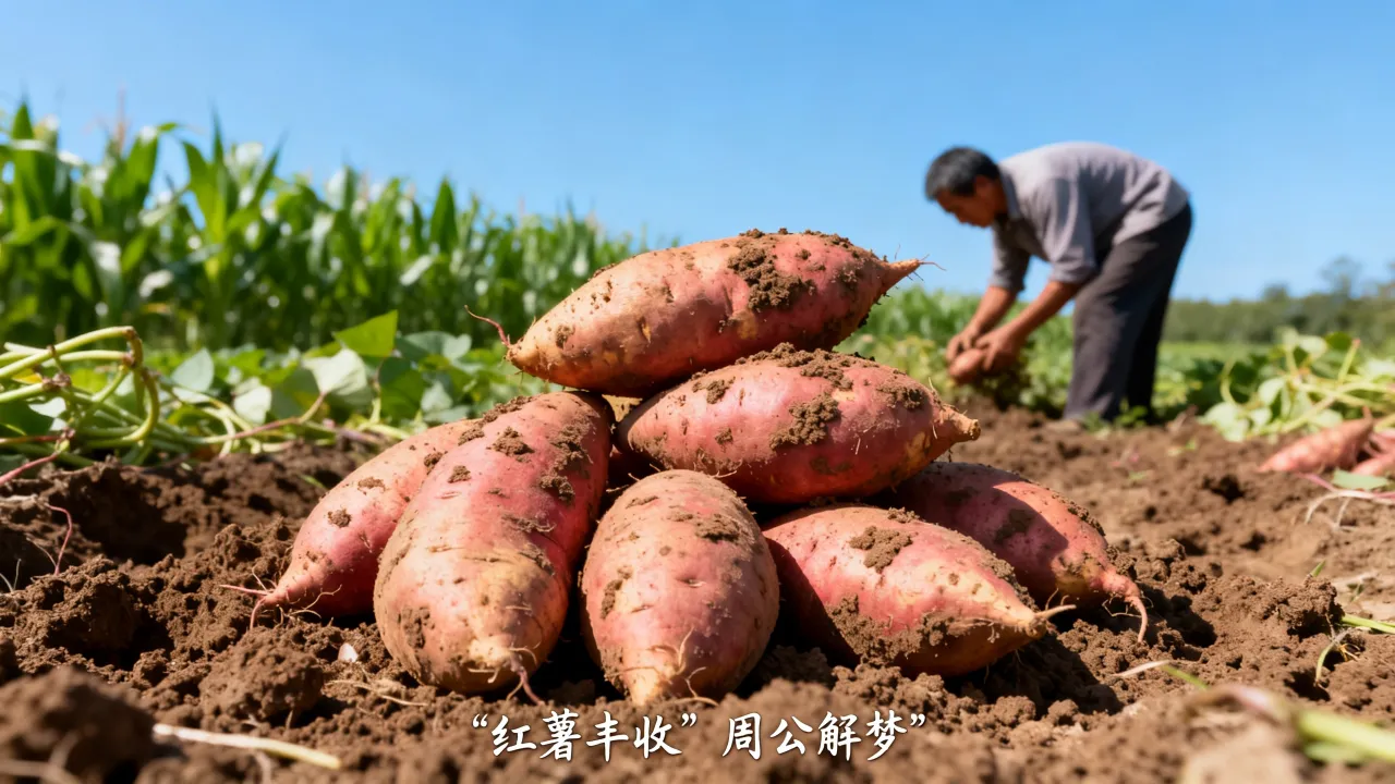 梦见红薯丰收有什么征兆,周公解梦预示什么财运 梦见红薯丰收有什么征兆,周公解梦预示什么财运