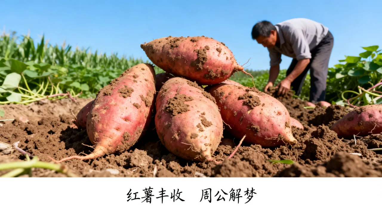 梦见红薯丰收有什么征兆,周公解梦预示什么财运 梦见红薯丰收有什么征兆,周公解梦预示什么财运