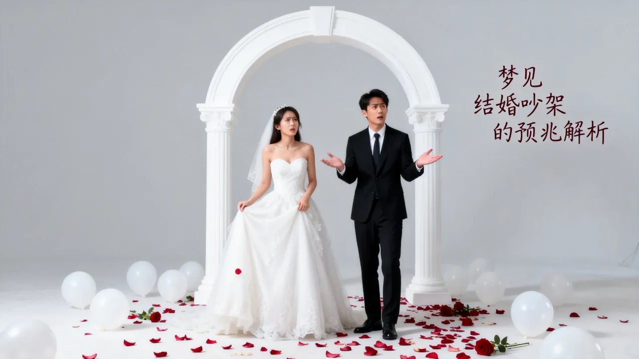 梦见自己结婚吵架有什么意思，梦见结婚吵架是什么预兆
