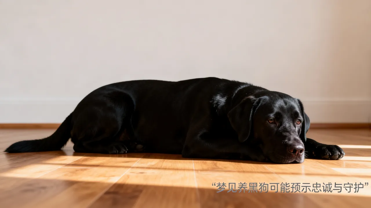 梦到了养黑狗会有什么预兆,梦见养黑狗预示着什么征兆 梦到了养黑狗会有什么预兆,梦见养黑狗预示着什么征兆