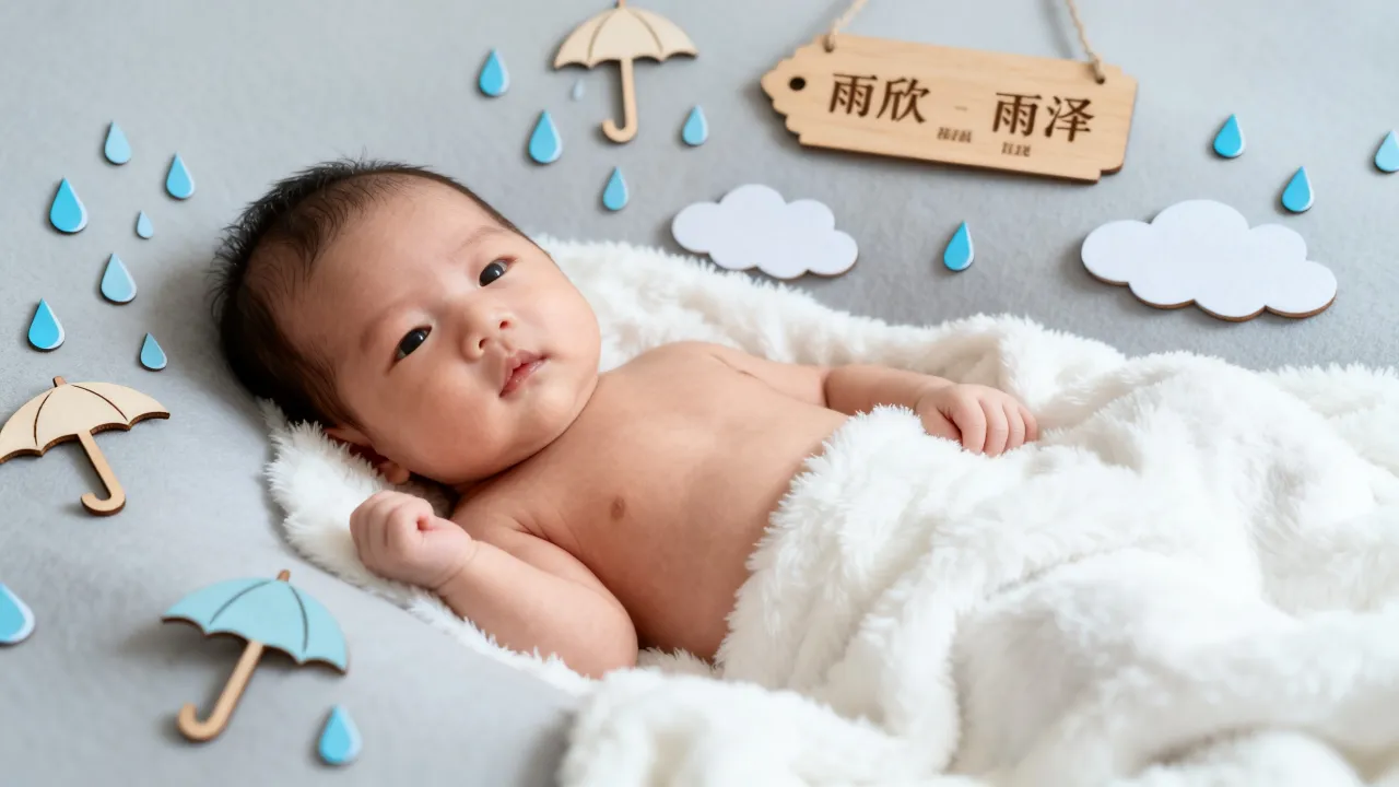 狗年宝宝起名叫雨什么，雨字配什么字好听又有寓意？